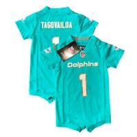 Miami Dolphins NFL Babygrow Nike Home Romper - Tagovailoa - New - 0-3 Months Regular