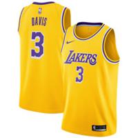 Los Angeles Lakers Jersey Kid's Nike NBA Icon Top - Davis 3 - New - 18-20 Years Regular