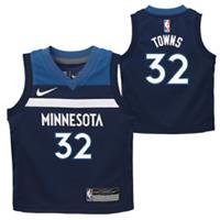 Minnesota Timberwolves Kid's Jersey Nike Icon Top - Towns 32 - New - 7 Years Regular