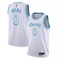 Los Angeles Lakers Jersey Kid's Nike NBA City Top - Kuzma 0 - New - 8 Years Regular