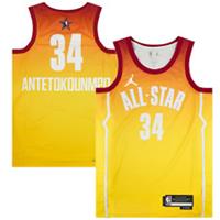 NBA All Star Jersey Kid's Nike 2023 Orange Top - Antetokounmpo - New - 18-20 Years Regular