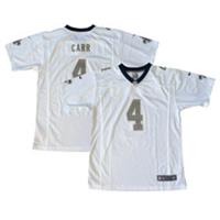 New Orleans Saints Jersey Kid's Nike NFL Road Top - Carr 4 - New - 8 Years Oversized