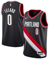 Portland Trail Blazers Jersey Kid's NBA Nike Icon Top - Lillard - New - 8 Years Regular