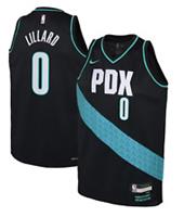 Portland Trail Blazers Jersey Kid's NBA Nike City 22 - Lillard - New - 10-12 Years Regular