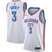 Oklahoma City Thunder Jersey Kid's NBA Nike Association - Giddey - New - 8 Years Regular