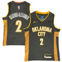 Oklahoma City Thunder Jersey Kid's NBA Nike City 19/20 - SGA - New - 8 Years Regular