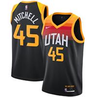 Utah Jazz Kid's Jersey NBA Nike City 21/22 Jersey - Mitchell - New - 10-12 Years Regular
