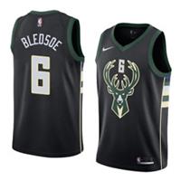 Milwaukee Bucks Kid's Jersey NBA Statement Top - Bledsoe - New - 8 Years Regular