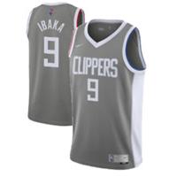 Los Angeles Clippers Jersey Kid's NBA Nike Earned - Ibaka - New - 14-16 Years Regular