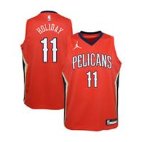 New Orleans Pelicans Jersey Kid's NBA Nike Statement - Holiday - New - 10-12 Years Regular