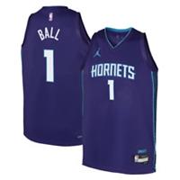 Charlotte Hornets Kid's Jersey NBA Nike Statement - Ball - New - 18-20 Years Regular