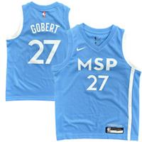 Minnesota Timberwolves Kid's Jersey NBA Nike City - Gobert - New - 10-12 Years Regular