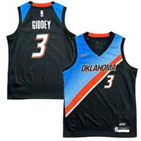 Oklahoma City Thunder Jersey Kid's NBA Nike City 20/21 - Giddey - New - 10-12 Years Regular