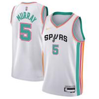 San Antonio Spurs Jersey Kid's Nike NBA City - Murray 5 - New - 8 Years Regular