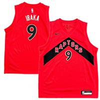 Toronto Raptors Kid's Jersey NBA Nike Icon Jersey - Ibaka - New - 18-20 Years Regular
