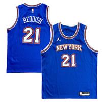 New York Knicks Jersey Kid's NBA Nike Statement - Reddish - New - 14-16 Years Regular