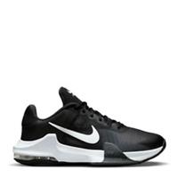Nike Air Max Mens Impact 4 Basketball Shoes - Black/White / UK7 EU41