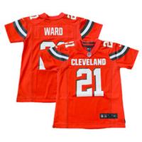 Cleveland Browns NFL Jersey (Size 8Y) Kid's Nike Alternate Top - Ward - New - 8 Years Loose