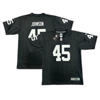 Las Vegas Raiders Jersey (Size 14-16Y) Nike NFL Kid's Home Top - Johnson - New - 14-16 Years Loose