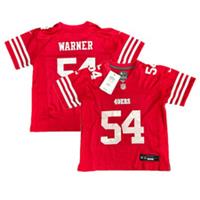 San Francisco 49ers Jersey (Size 7Y) Nike NFL Toddler Home Top - Warner - New - 7 Years Loose