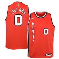 Portland Trail Blazers Jersey (Size 8y) Kid's Nike Classic 19 - Lillard - New - 8 Years Regular