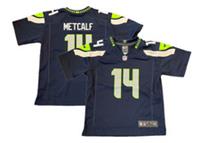 Seattle Seahawks NFL Jersey Infants Nike Home Top - Metcalf 14 - New - 4 Years Loose