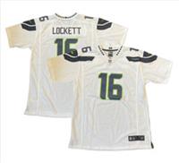 Seattle Seahawks NFL Jersey Kid's Nike Road Top - Lockett 16 - New - 18-20 Years Loose