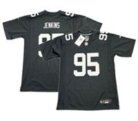 Las Vegas Raiders Jersey Kid's Nike NFL Home Top - Jenkins - New - 14-16 Years Loose