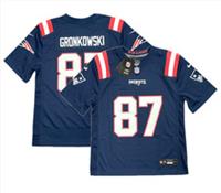 New England Patriots Jersey Kid's Nike NFL Home - Gronkowski - New - 14-16 Years Loose