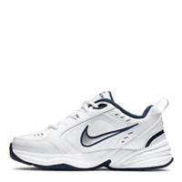 Nike Air Monarch IV Mens Workout Shoes - White/Silver / UK6 EU40