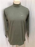 Boys Nike Sweater Size XL (154-175cm) Roll Neck Khaki Lightweight Sweatshirt New