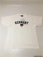 Nike Boys T-Shirt Size S (128-140) Germany 2002 White Crew Neck T-Shirt New