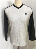 Nike Air Jordan Boys Fleece Sweater Size XL (164-176cm) Grey/Black Fleece NWT