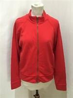 Nike Womens Sweatshirt Size L (14/16) Full Zip Red Casual/Sport 2003 Sweater NWT