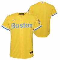 Boston Red Sox Jersey Kid's Nike City Connect MLB Jersey - New - 10-12 Years Regular