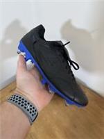 NIKE PREMIER 3 SG FOOTBALL BOOTS LEATHER BLACK BLUE SG-PRO AC UK6 EU 40 BNIB