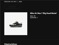 Nike Air Max 1 .SWOOSH Big Head Mode - UK 12 / US 13 | Trusted Seller £
