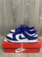 Nike Dunks Low Blue Leather Trainers UK Size 10 Brand New