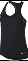 Nike Run Tank Too Womens Black Size UK Small (RefB19-10)
