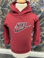 Nike Girls Burgundy Hoodie Age 24months (REFB13-16)
