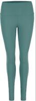 Nike One High Waisted Leggings Womens Green Size UK Large (RefX10)