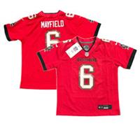 Tampa Bay Buccaneers Jersey NFL Kid's Nike Top - Mayfield - New - L Regular