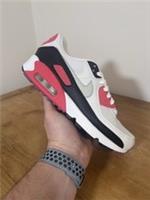 Nike Air Max 90 White/Light Silver-Aster Pink Womens UK 4.5 BNIB RRP £150