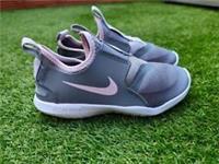 Nike Flex Runner girls slip on trainers, size 12 UK / 30 EU NEW