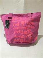 Nike Tote Bag Shoulder Bag Pink Retro Y2K Day/Beach Bag 4 Compartments BNWT