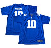 New York Giants Jersey Kid's Nike NFL Home Top - Manning 10 - New - 14-16 Years Regular