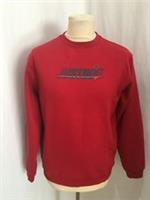 Nike Sweatshirt 2003 Boys Size XL (164-175cm) Crew Neck Red Sweater Vintage BNWT