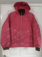 Nike Clash womens oversized quilted Hooded zip up Jacket Size 10(S) RRP £179 - S Regular