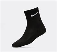 NEW Nike Children's Black Crew Cotton Socks Kids Junior - 3 Pairs