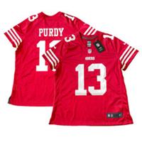 San Francisco 49ers Jersey Women's Nike NFL Home Top - Purdy 13 - New - L Loose